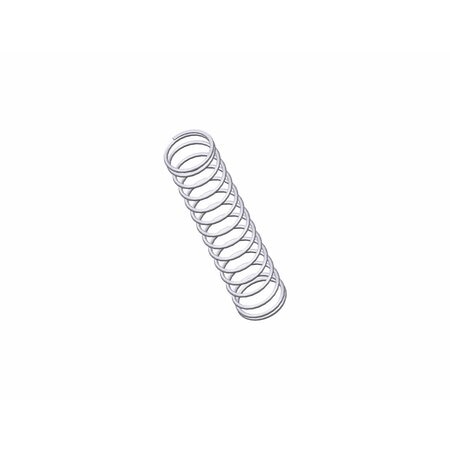 ZORO APPROVED SUPPLIER Compression Spring, O= .750, L= 3.38, W= .056 R G909960457